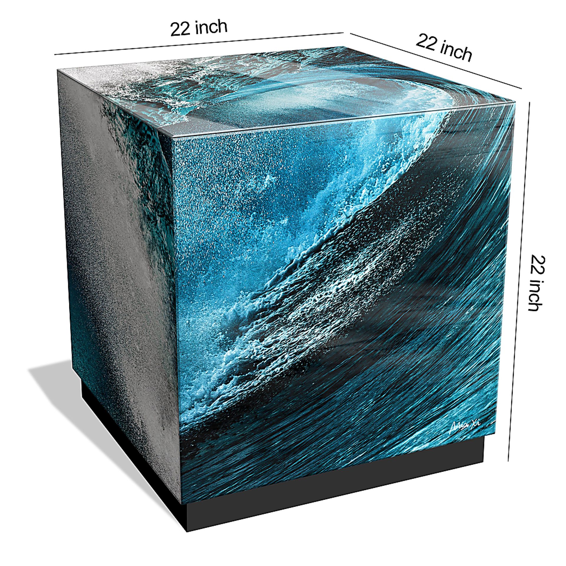 Pandarey Blue Accent Table - Image 8