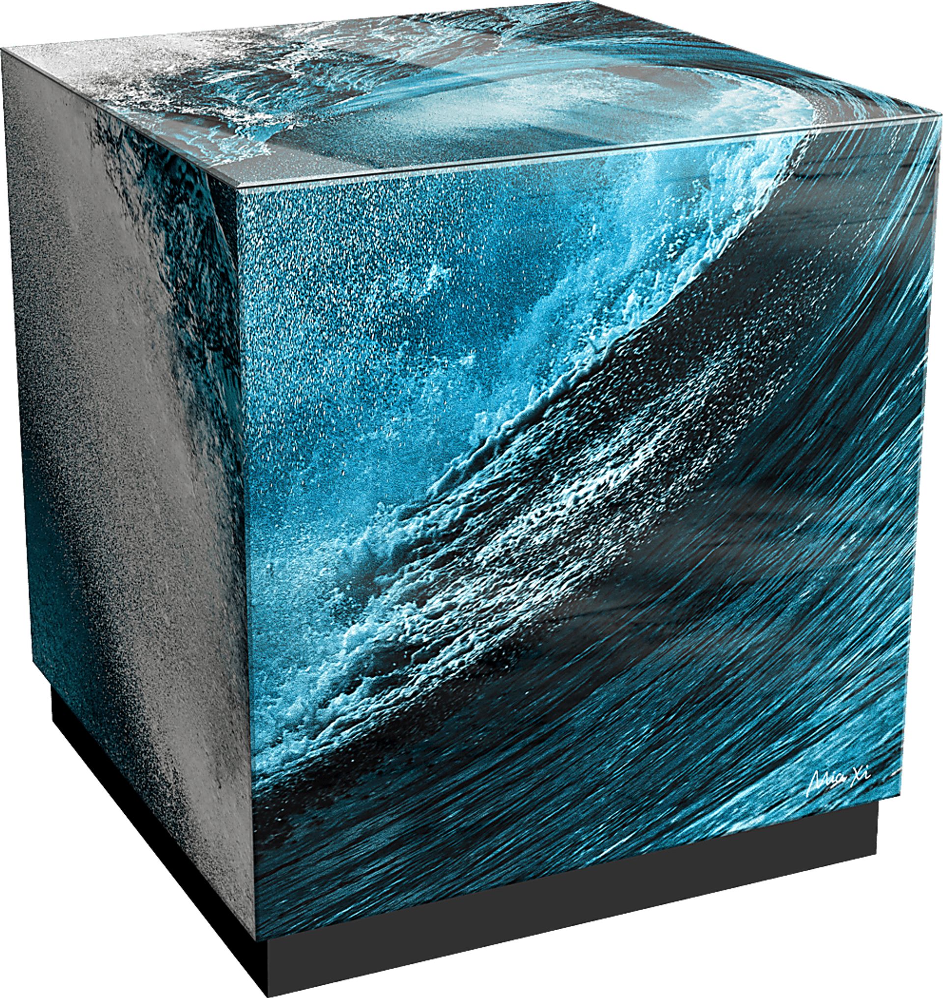 Pandarey Blue Accent Table - Image 1