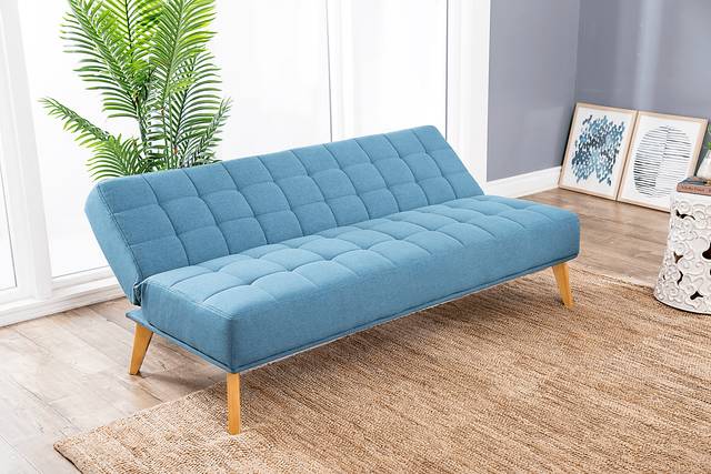 Panetta Blue Futon - Thumbnail - Image 14