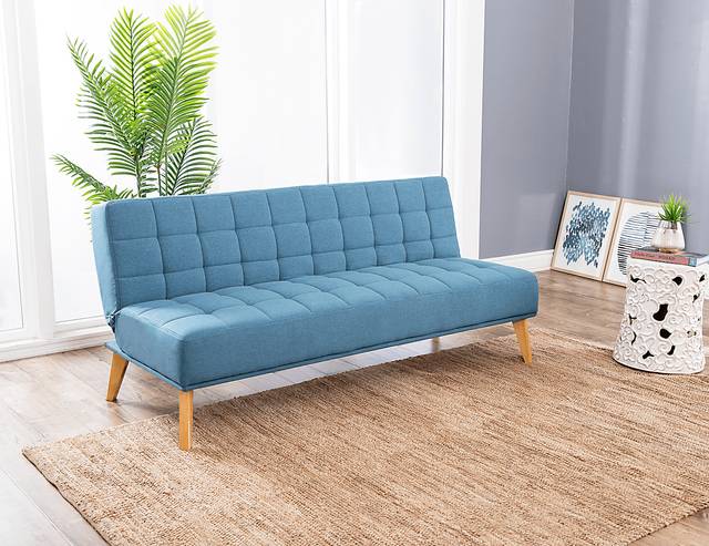 Panetta Blue Futon - Thumbnail - Image 11