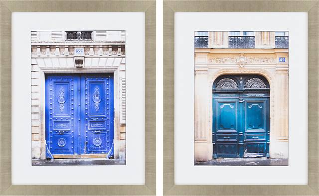 Pankey II Blue Set of 2 Artwork - Thumbnail - Image 1