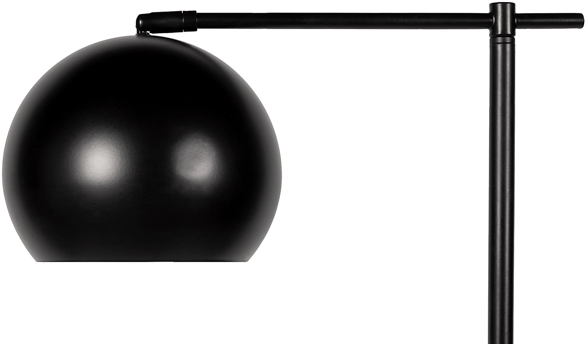 Panoi Creek Black Floor Lamp - Image 3