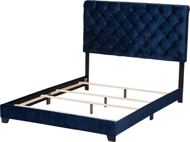 Panola Blue Full Bed - Thumbnail - Image 3