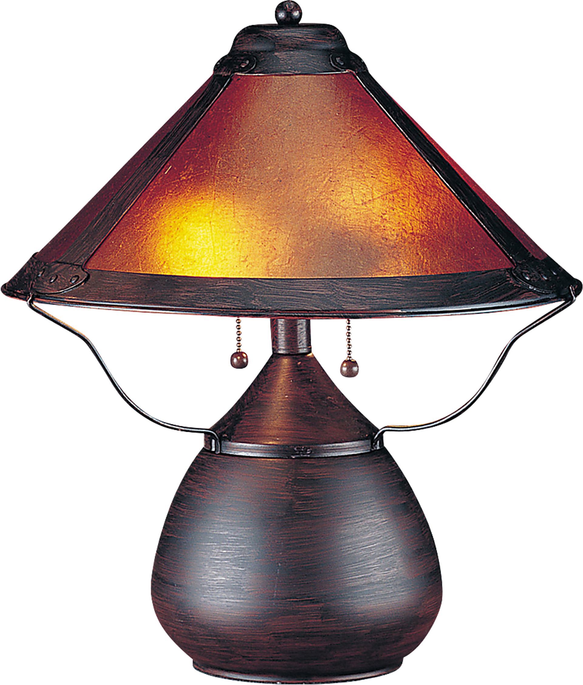 Panorama  Court Rust Lamp - Image 1