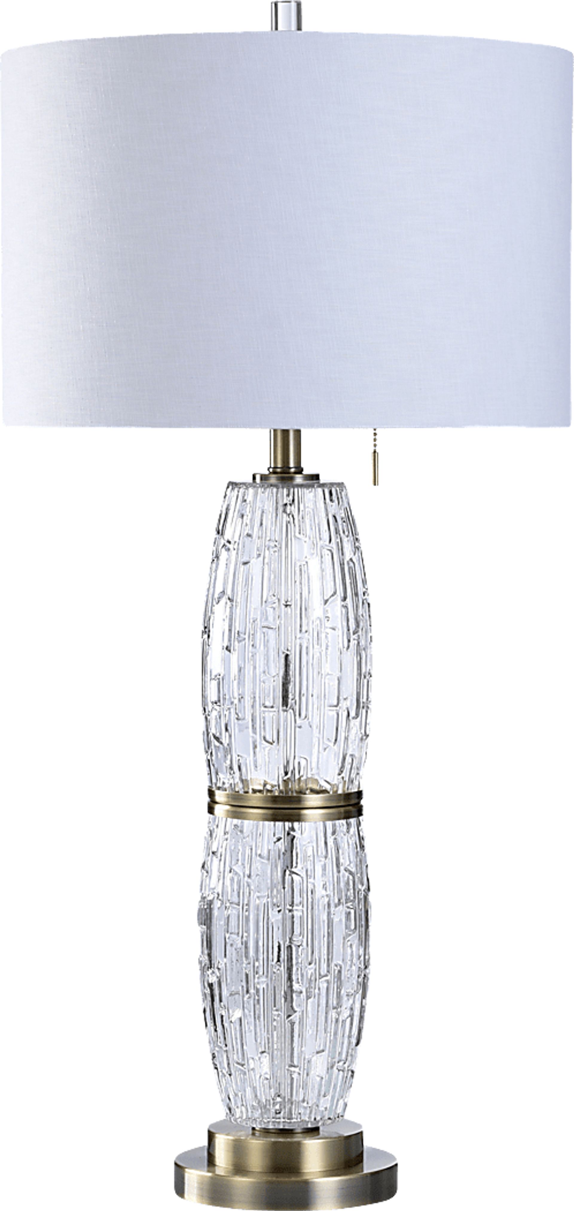 Panosa Cove Brass Lamp - Image 1