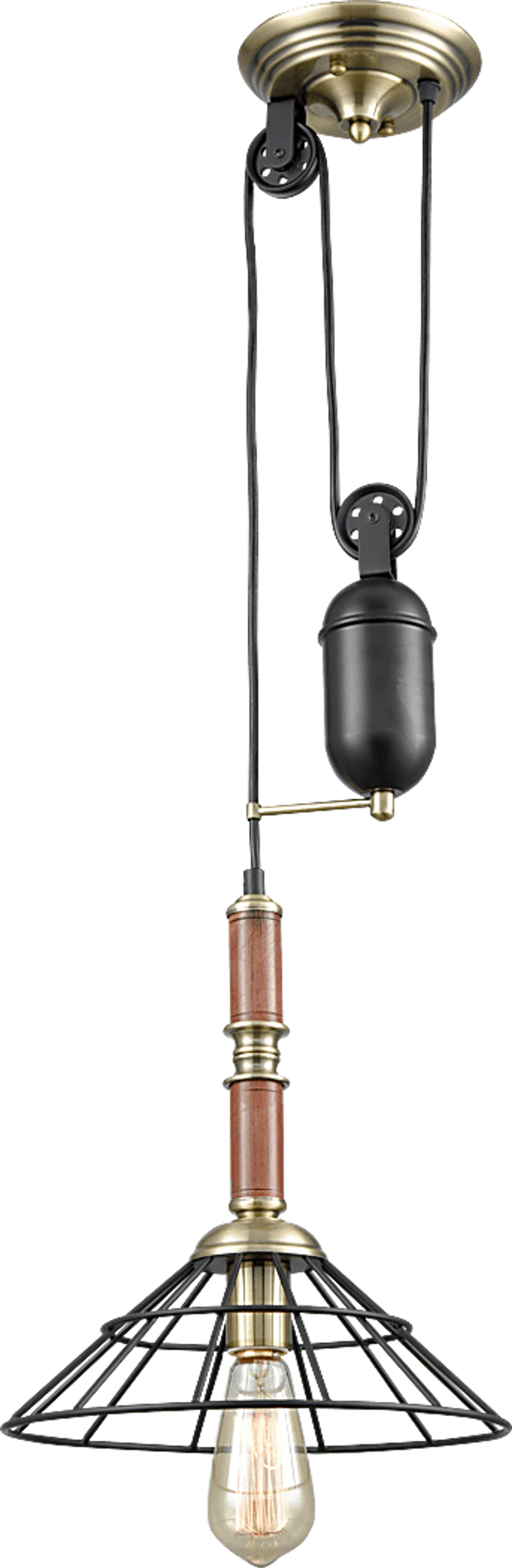 Pansley Bronze Chandelier - Image 2