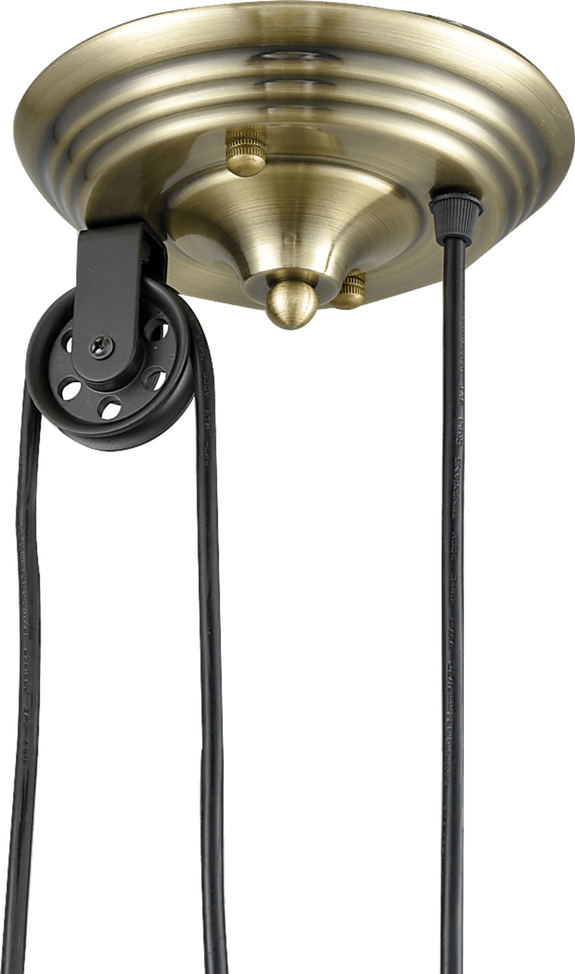 Pansley Bronze Chandelier - Image 3