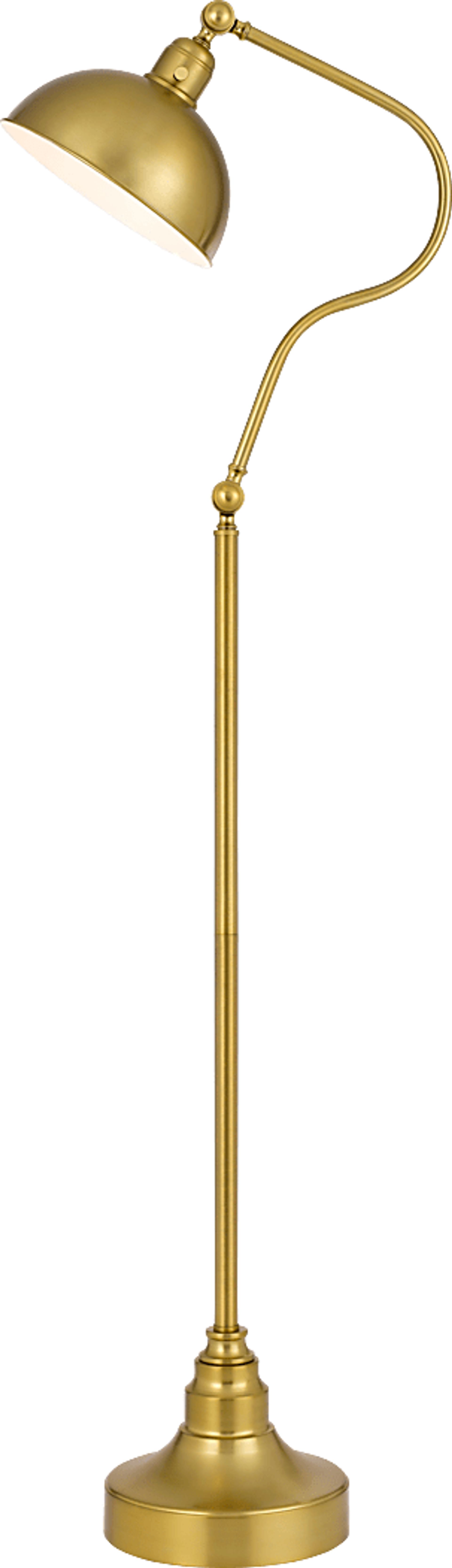 Pantera Court Brass Floor Lamp - Image 2