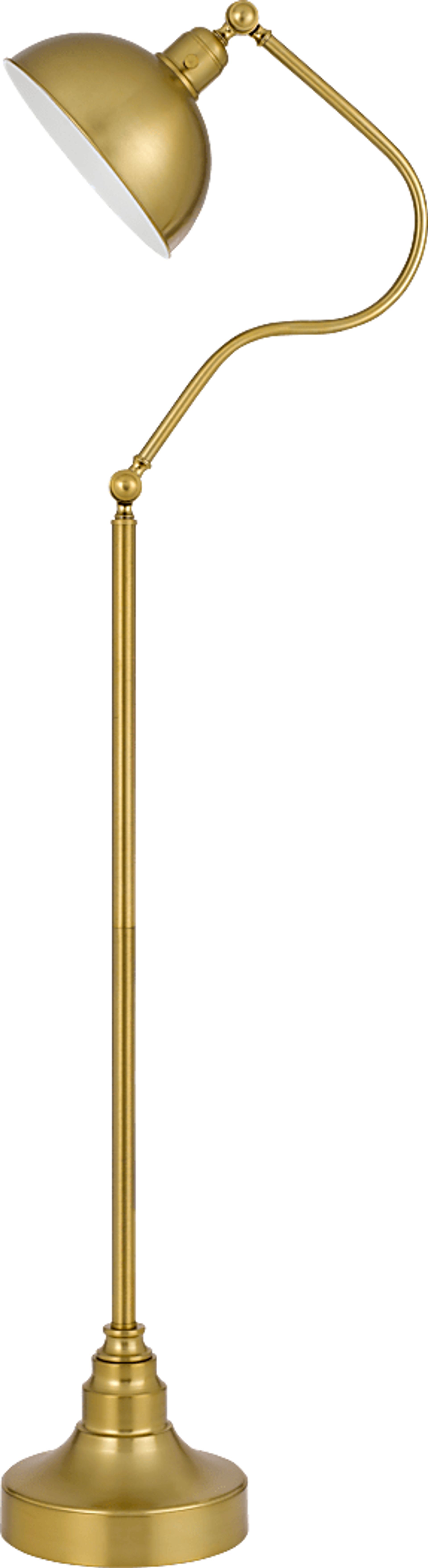 Pantera Court Brass Floor Lamp - Image 3