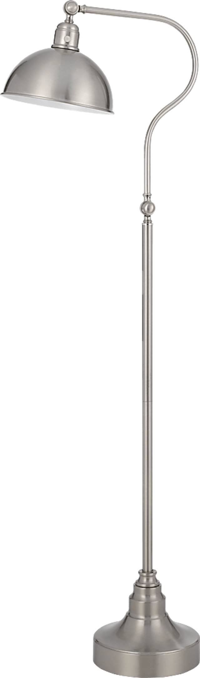 Pantera Court Silver Floor Lamp - Thumbnail - Image 1