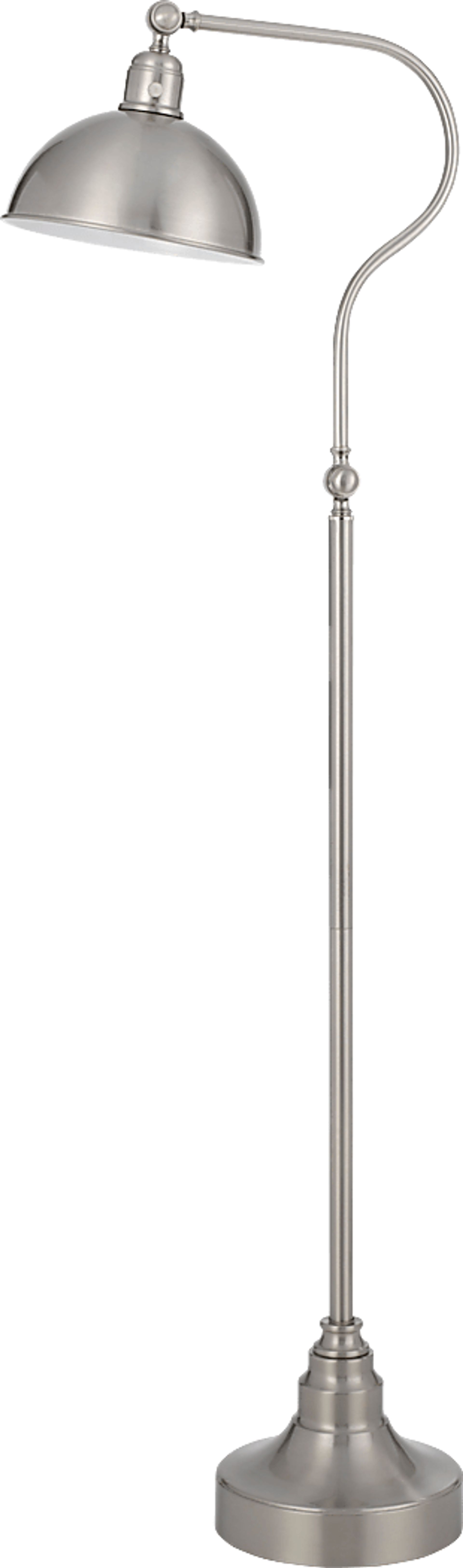 Pantera Court Silver Floor Lamp - Image 1