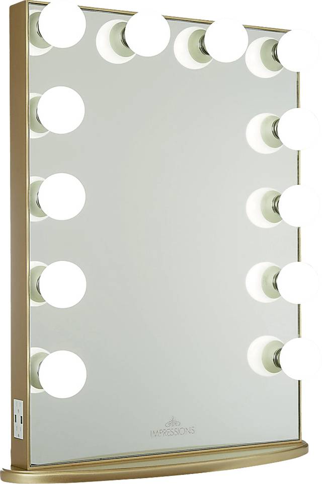 Panya Gold Vanity Mirror - Thumbnail - Image 1