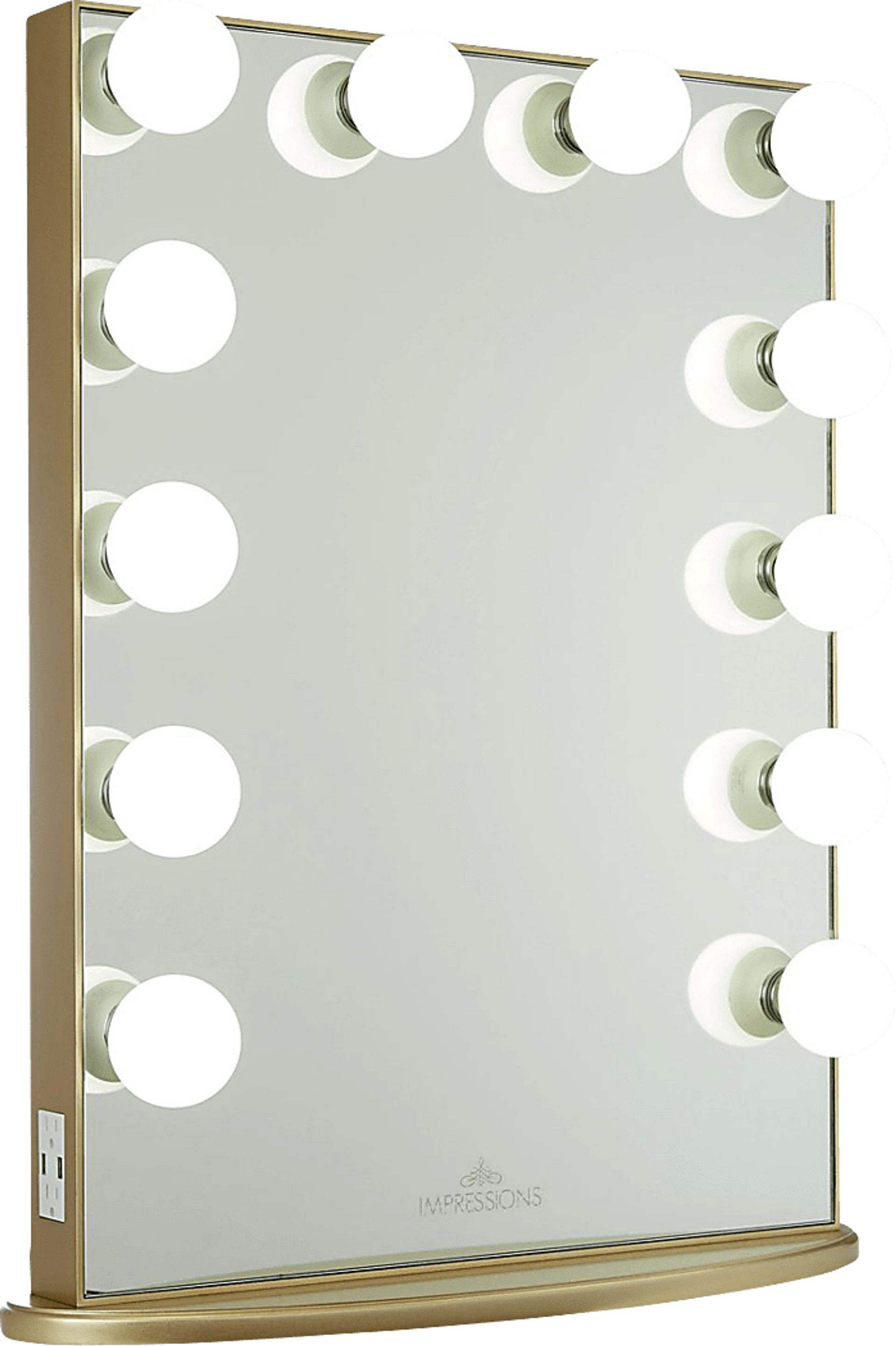 Panya Gold Vanity Mirror - Image 1