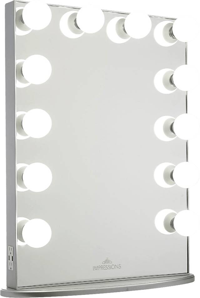 Panya Silver Vanity Mirror - Thumbnail - Image 1