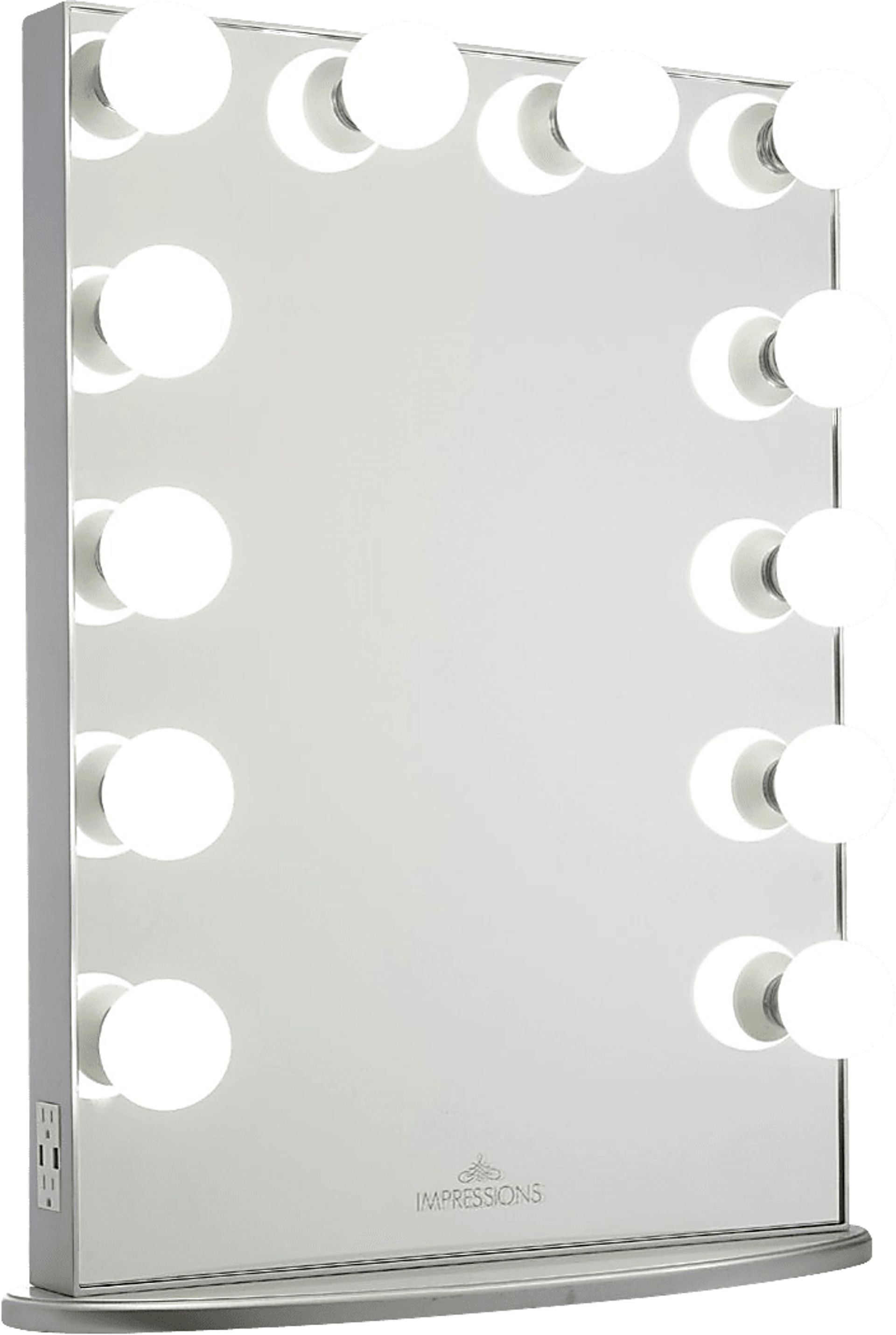 Panya Silver Vanity Mirror - Image 1