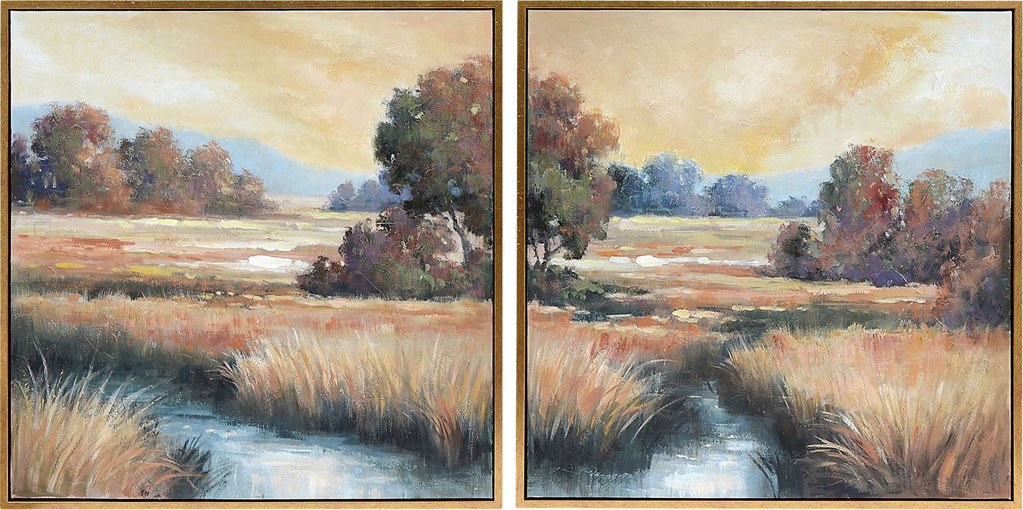 Paoletti Brown Artwork, Set of 2