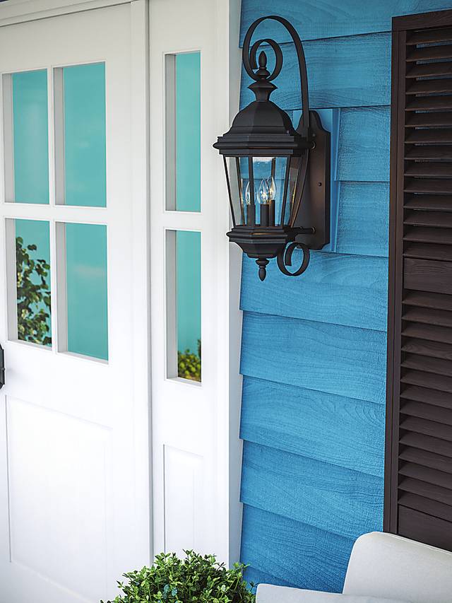 Papago Black Outdoor Medium Wall Sconce - Thumbnail - Image 5