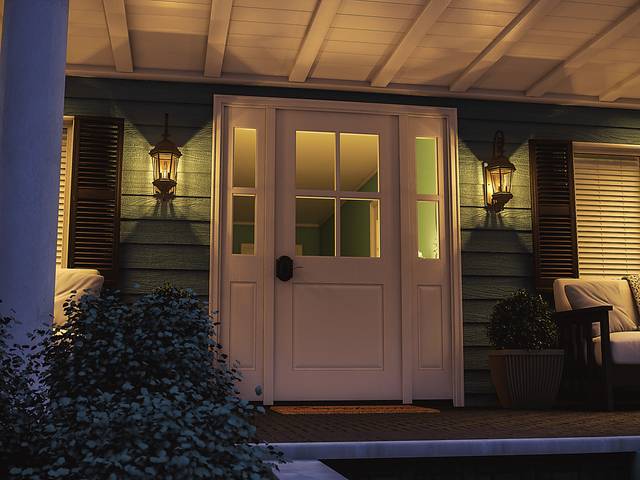 Papago Black Outdoor Medium Wall Sconce - Thumbnail - Image 9