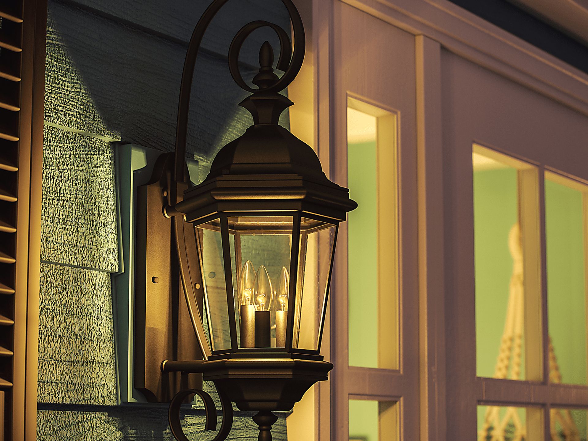 Papago Black Outdoor Medium Wall Sconce - Image 10