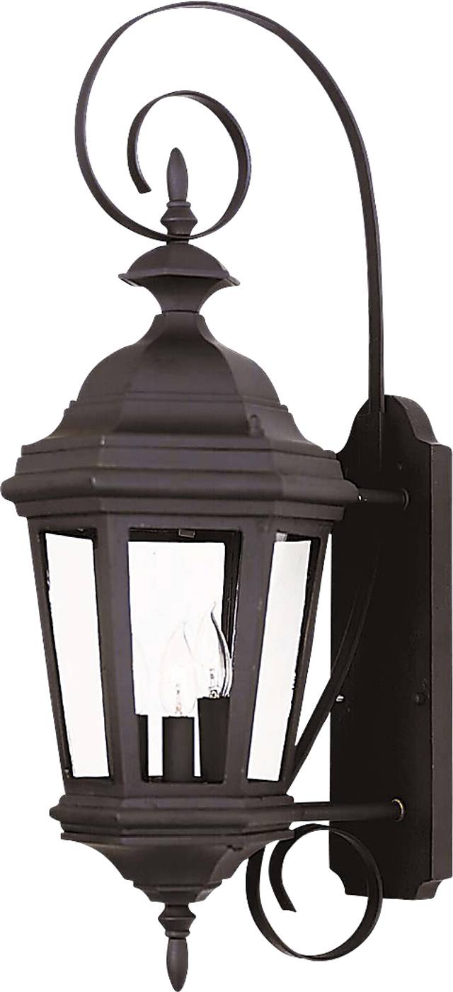 Papago Black Outdoor Medium Wall Sconce - Thumbnail - Image 1