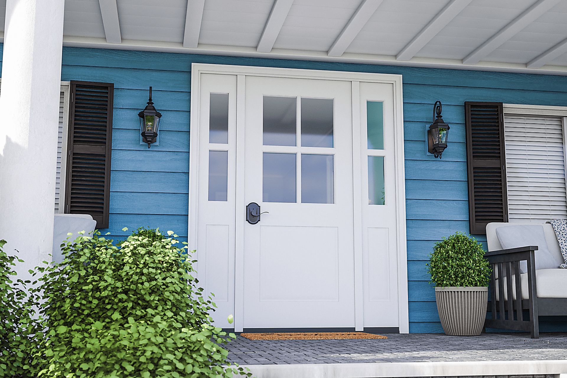 Papago Black Outdoor Wall Sconce - Image 4