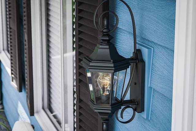 Papago Black Outdoor Wall Sconce - Thumbnail - Image 6