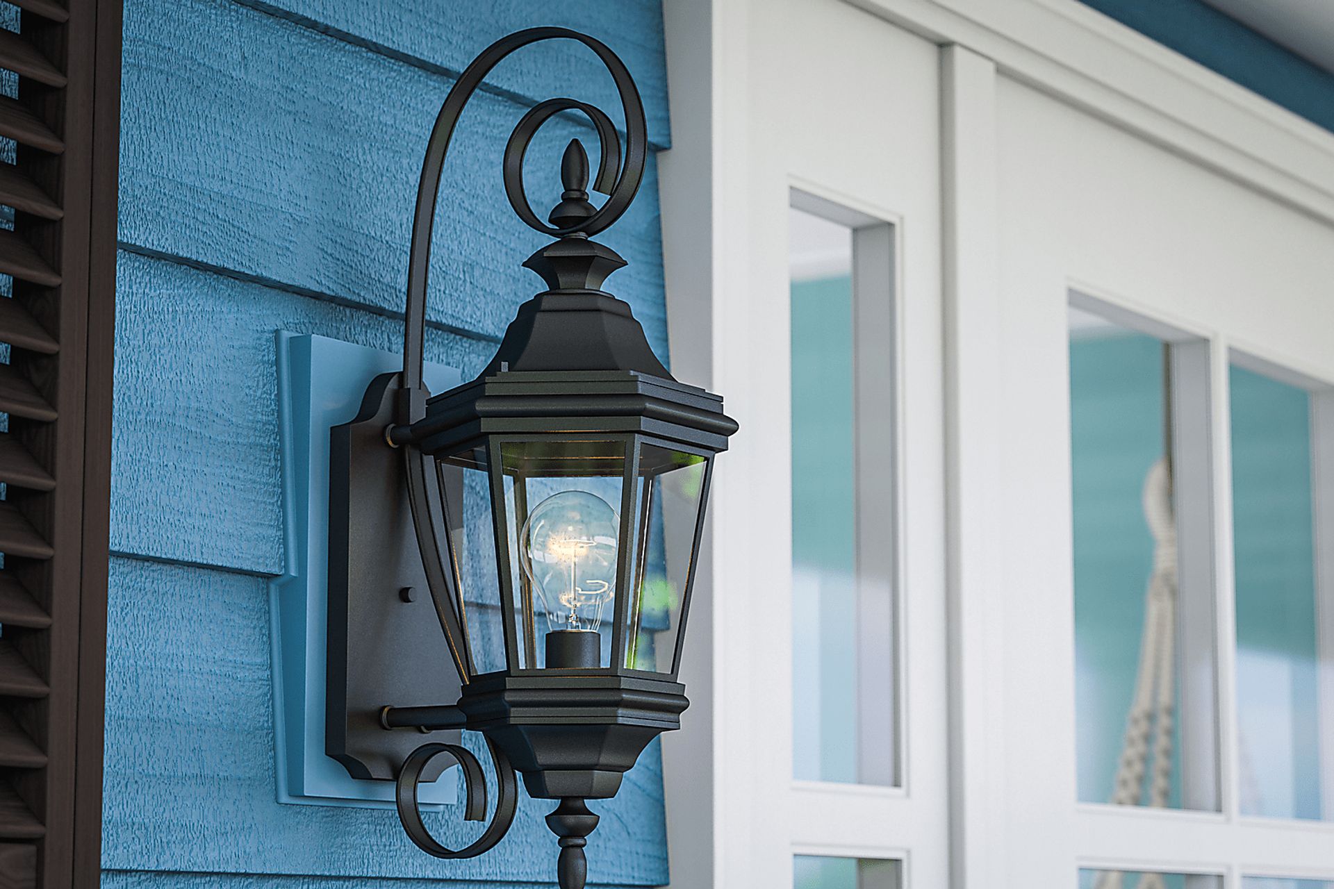 Papago Black Outdoor Wall Sconce - Image 7