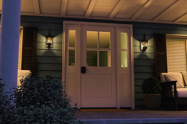 Papago Black Outdoor Wall Sconce - Thumbnail - Image 9