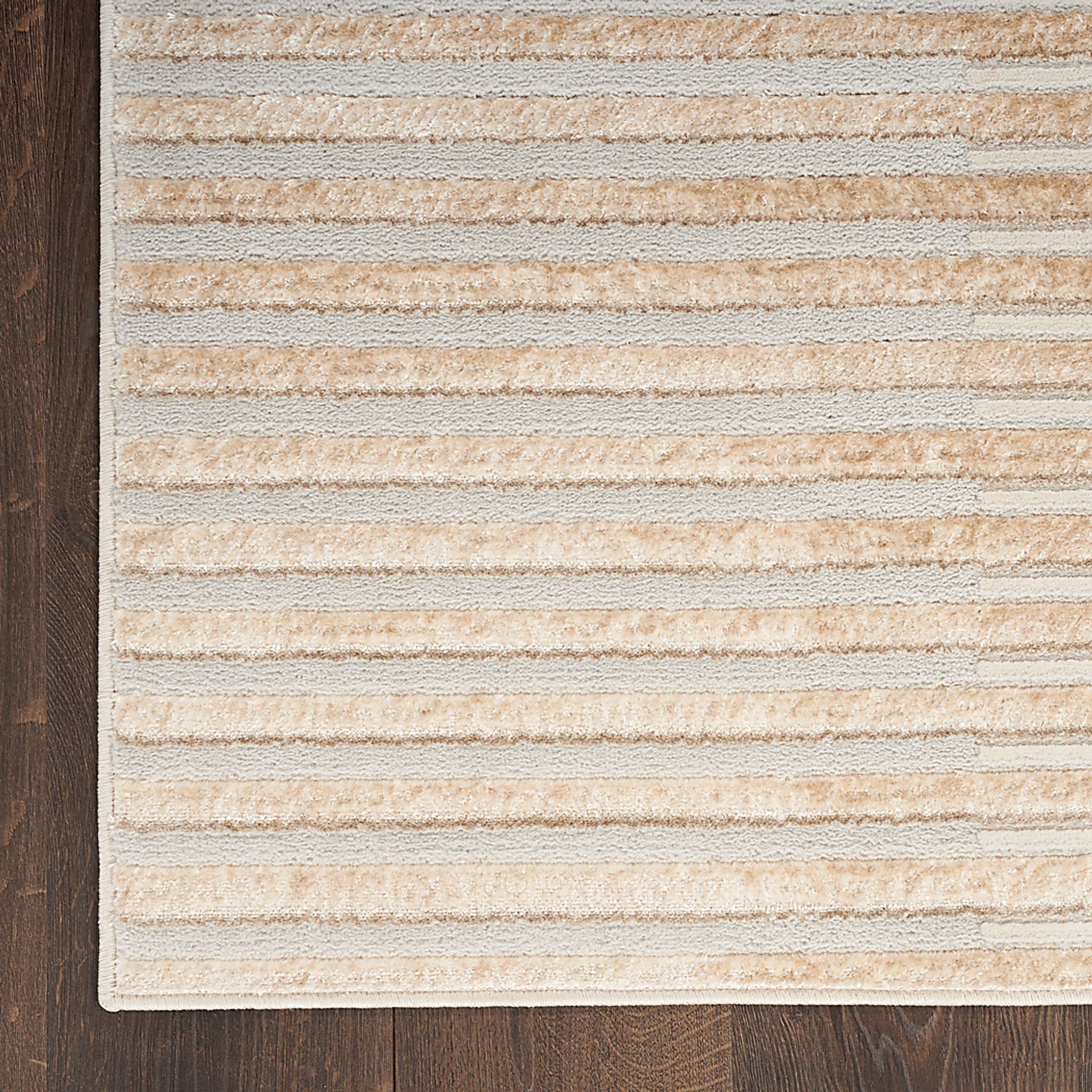 Paphi Beige/Silver 5'3 x 7'3 Rug - Image 5