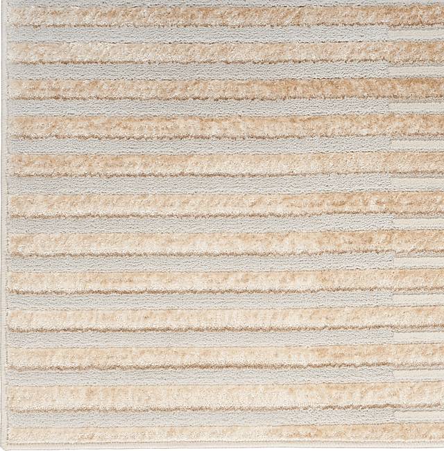 Paphi Beige/Silver 5'3 x 7'3 Rug - Thumbnail - Image 7
