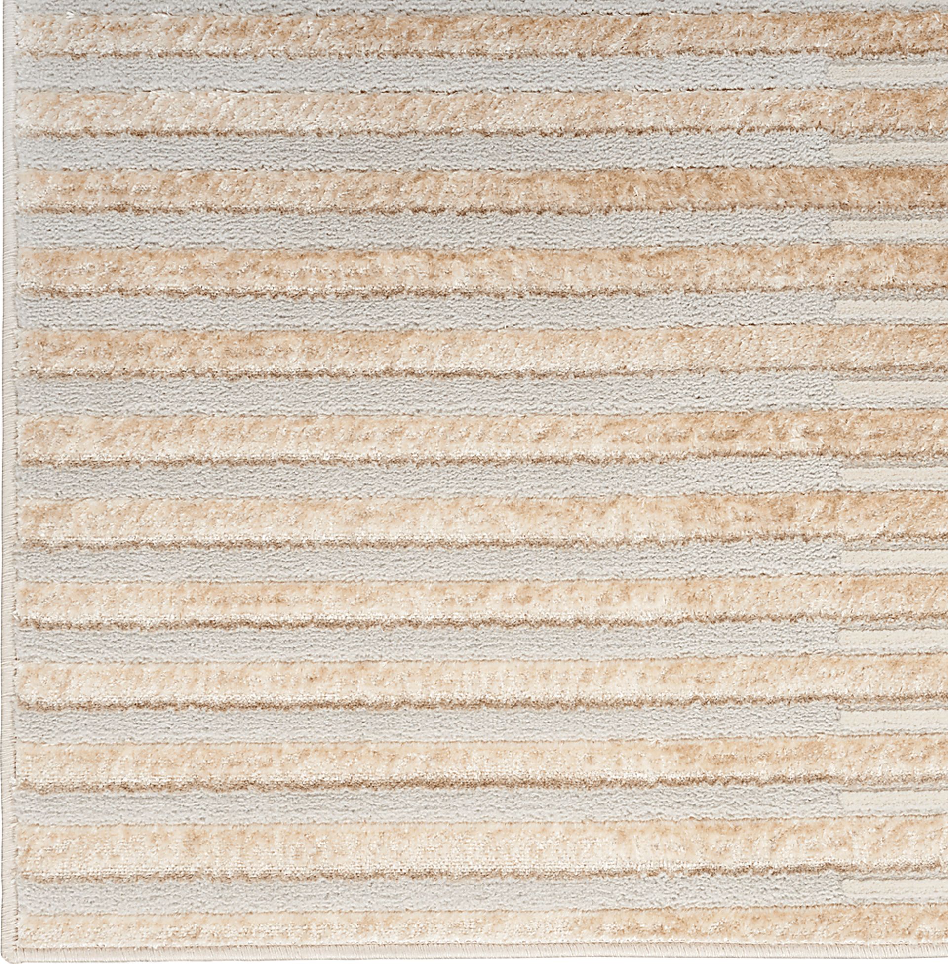 Paphi Beige/Silver 5'3 x 7'3 Rug - Image 7