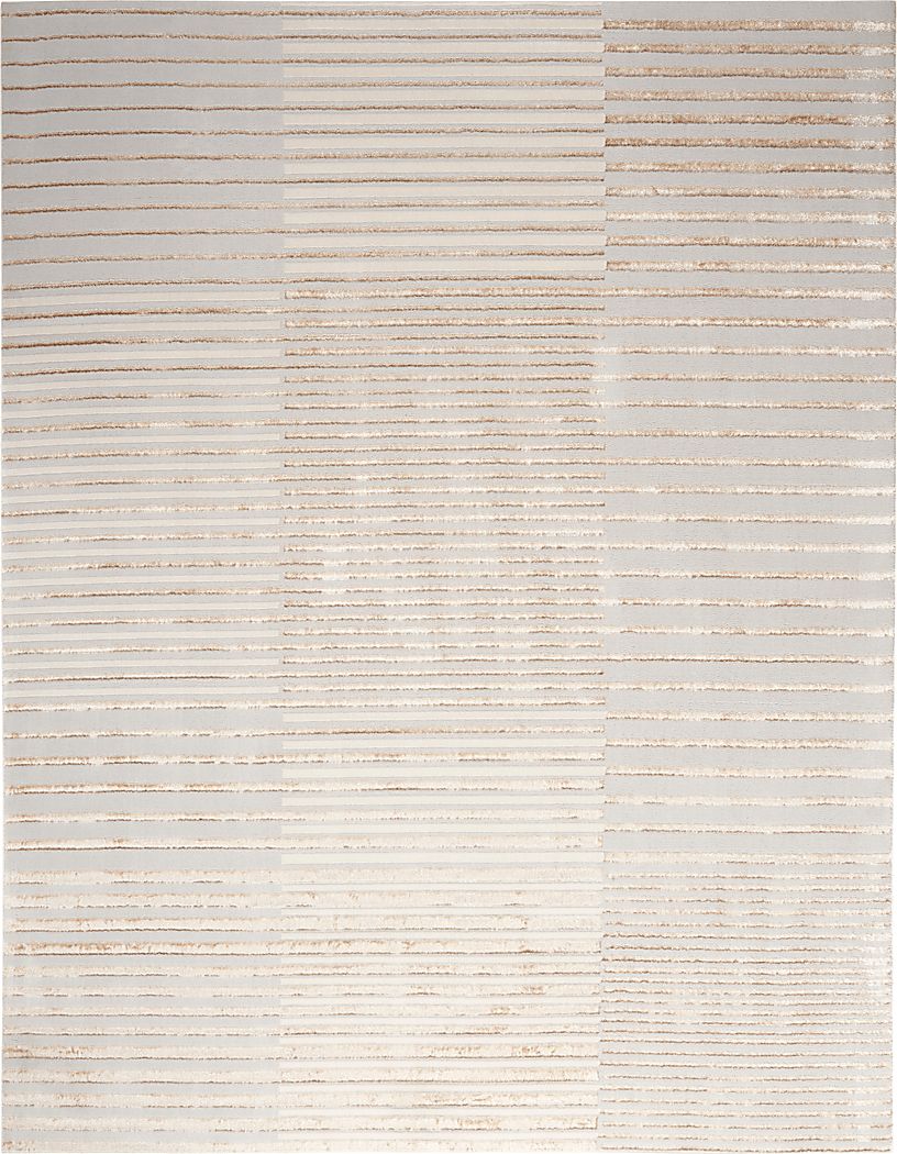 Paphi Beige/Silver 9' x 12' Rug