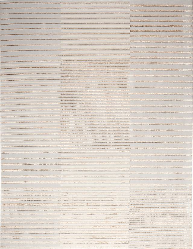 Paphi Beige/Silver 9' x 12' Rug - Thumbnail - Image 1