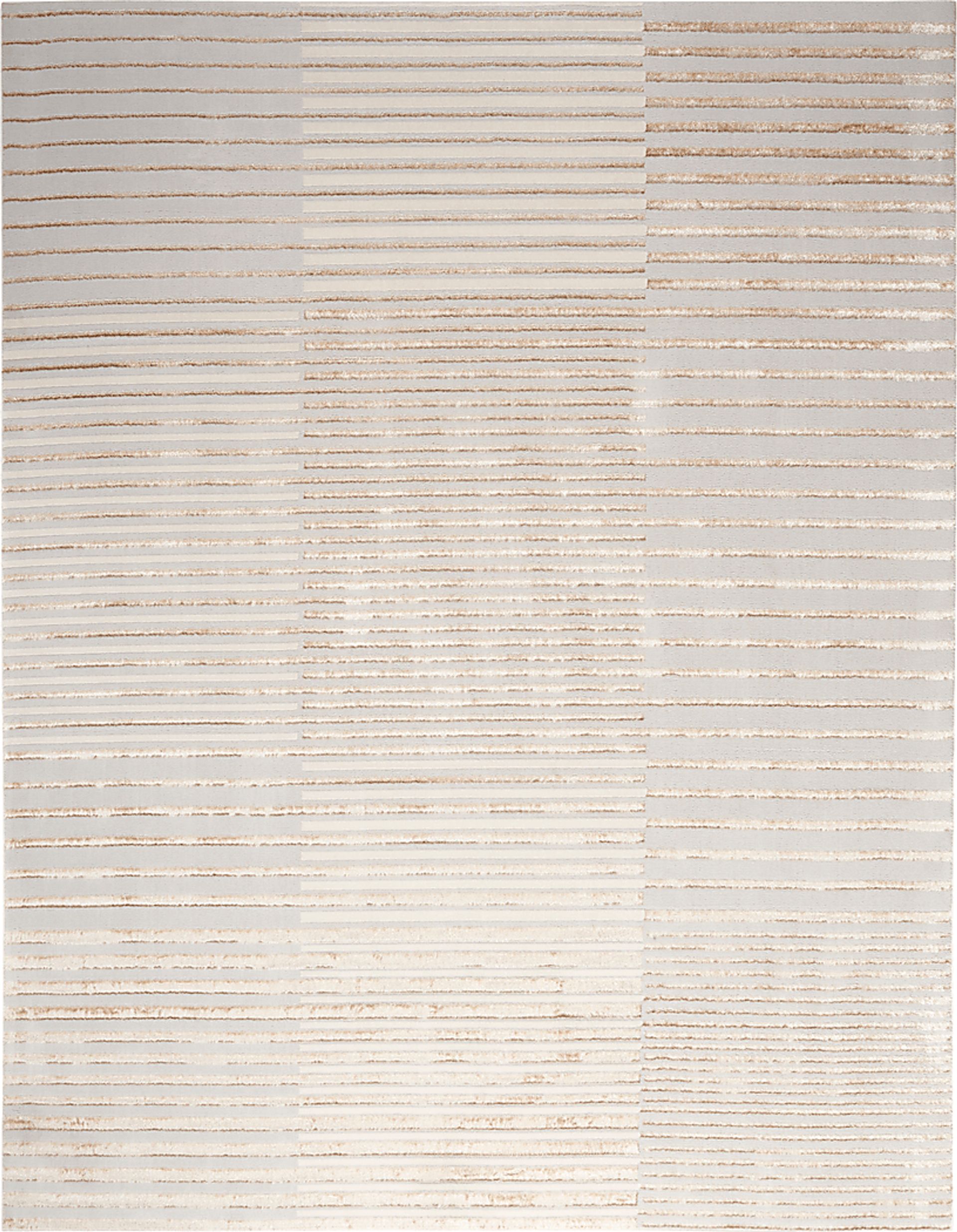 Paphi Beige/Silver 9' x 12' Rug - Image 1