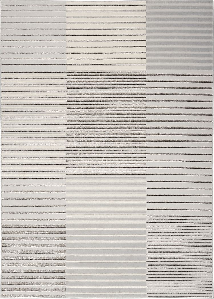 Paphi Silver/Gray 5'3 x 7'3 Rug