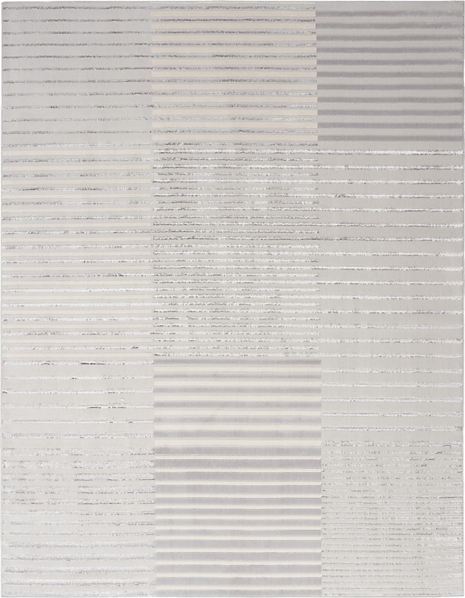 Paphi Silver/Gray 5'3 x 7'3 Rug