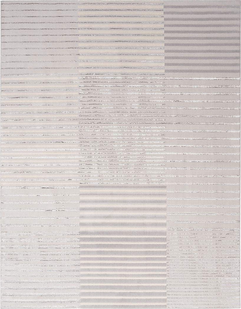 Paphi Silver/Gray 7'10 x 9'10 Rug