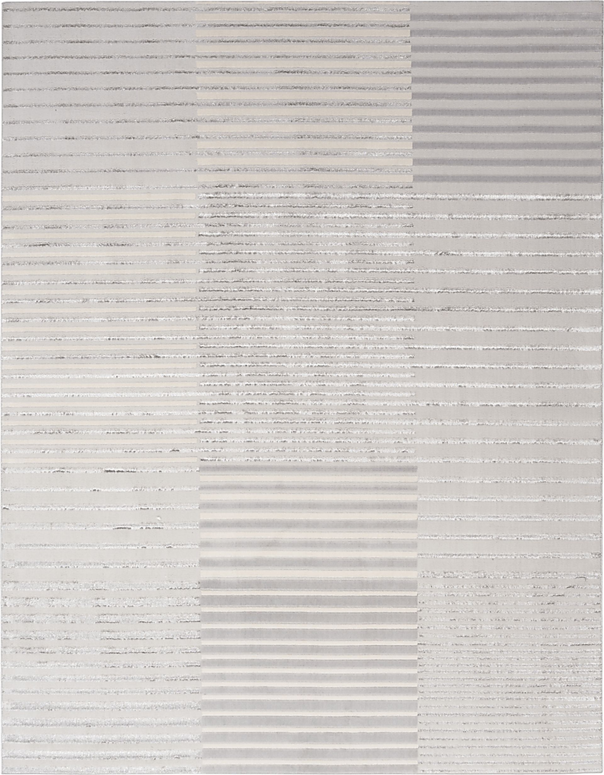 Paphi Silver/Gray 7'10 x 9'10 Rug - Image 1