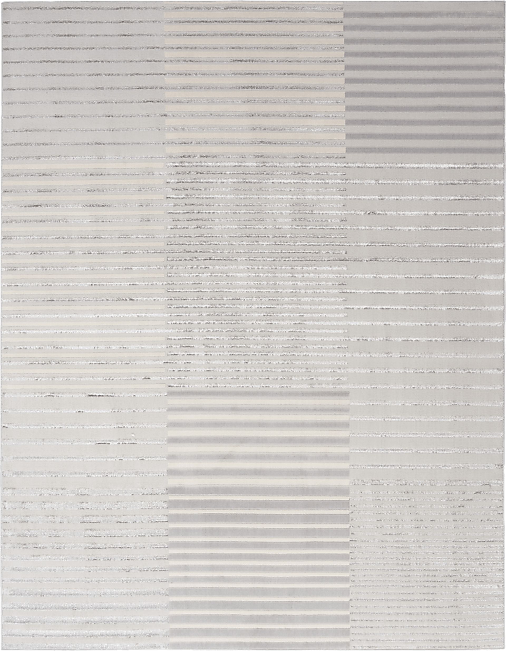 Paphi Silver/Gray 7'10 x 9'10 Rug - Image 1