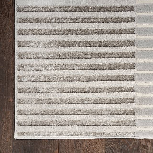 Paphi Silver/Gray 9' x 12' Rug - Thumbnail - Image 5
