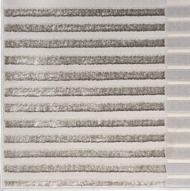 Paphi Silver/Gray 9' x 12' Rug - Thumbnail - Image 7