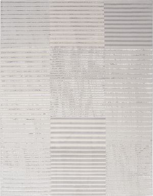 Paphi Silver/Gray 9' x 12' Rug