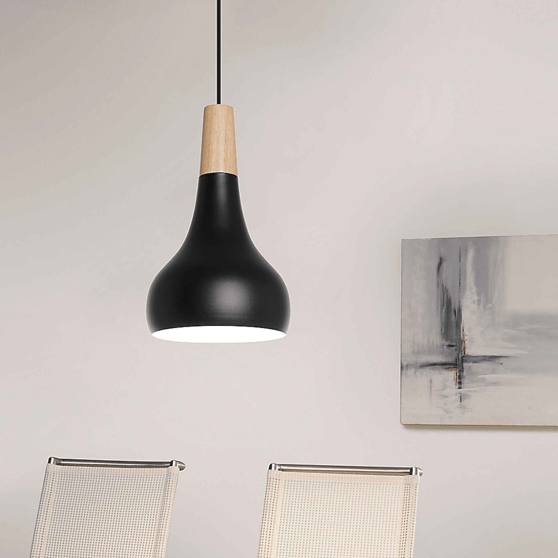 Pappus Summit Black Pendant - Image 2
