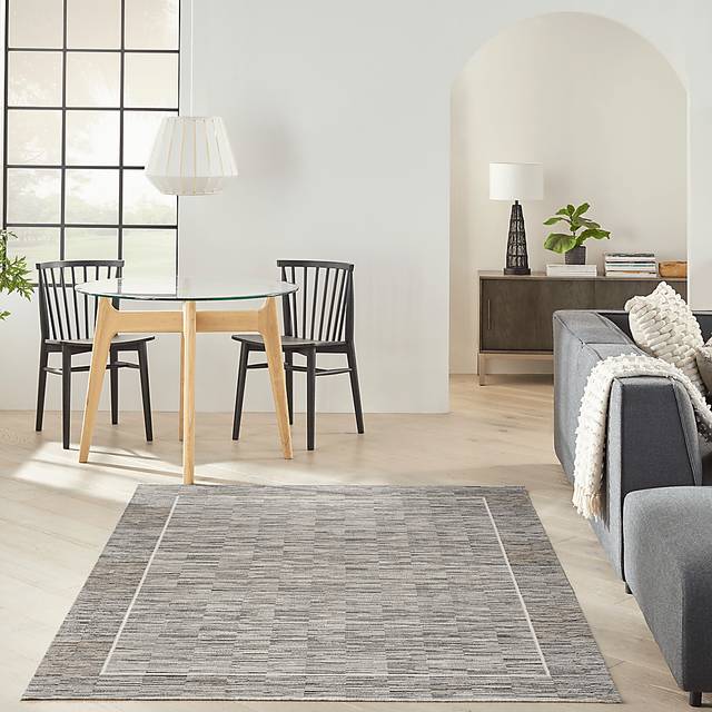Paradare Charcoal/Gray 7'10 x 9'10 Rug - Thumbnail - Image 3