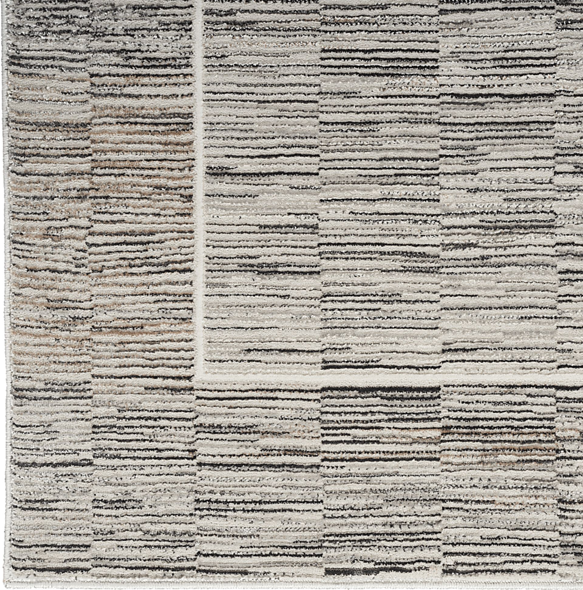 Paradare Charcoal/Gray 7'10 x 9'10 Rug - Image 7