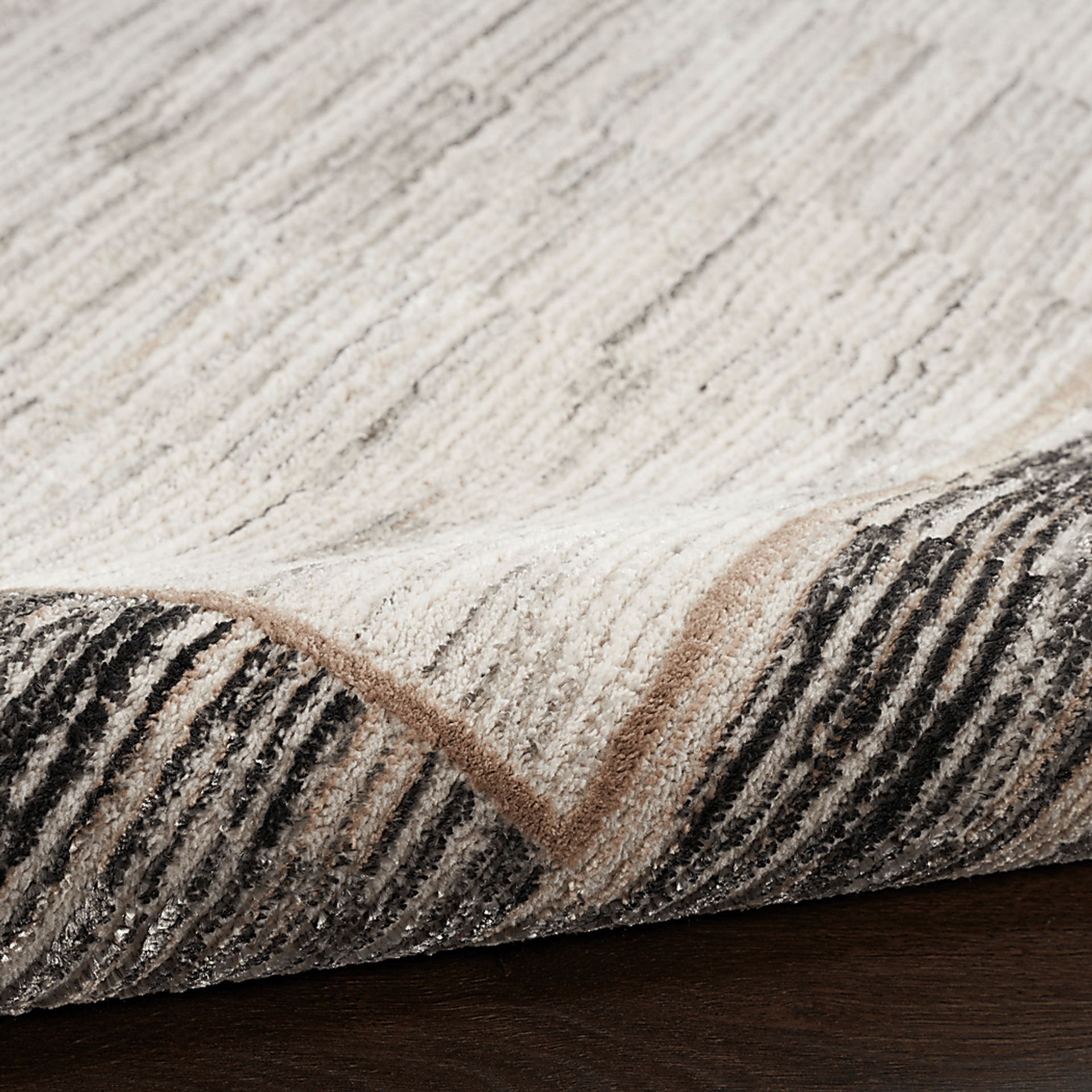 Paradare Gray/Black 5'3 x 7'3 Rug - Image 6