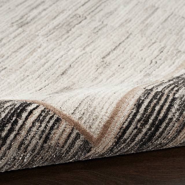 Paradare Gray/Black 7'10 x 9'10 Rug - Thumbnail - Image 6