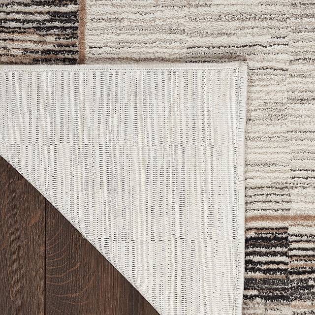 Paradare Gray/Black 7'10 x 9'10 Rug - Thumbnail - Image 9