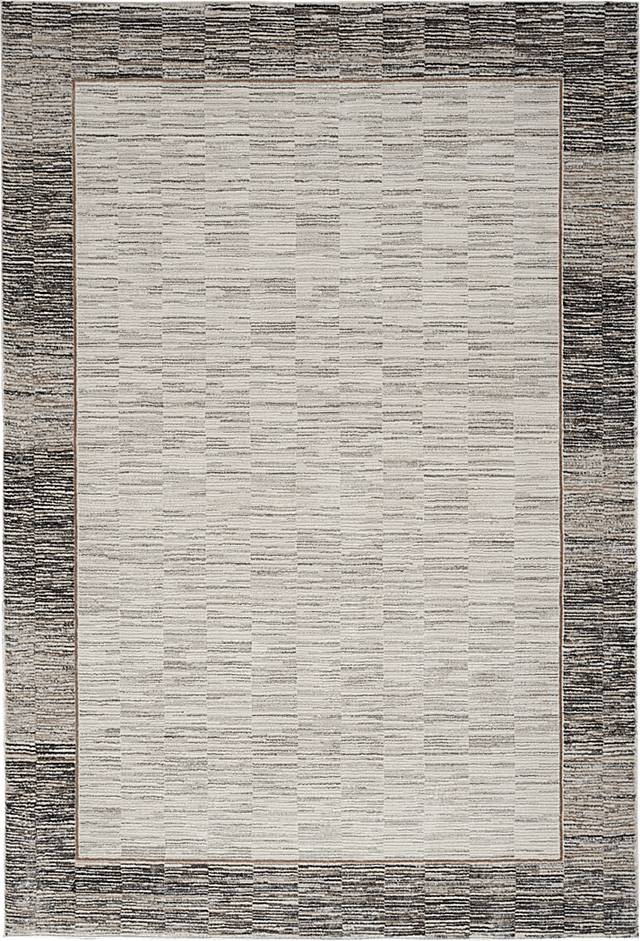 Paradare Gray/Black 7'10 x 9'10 Rug - Thumbnail - Image 1