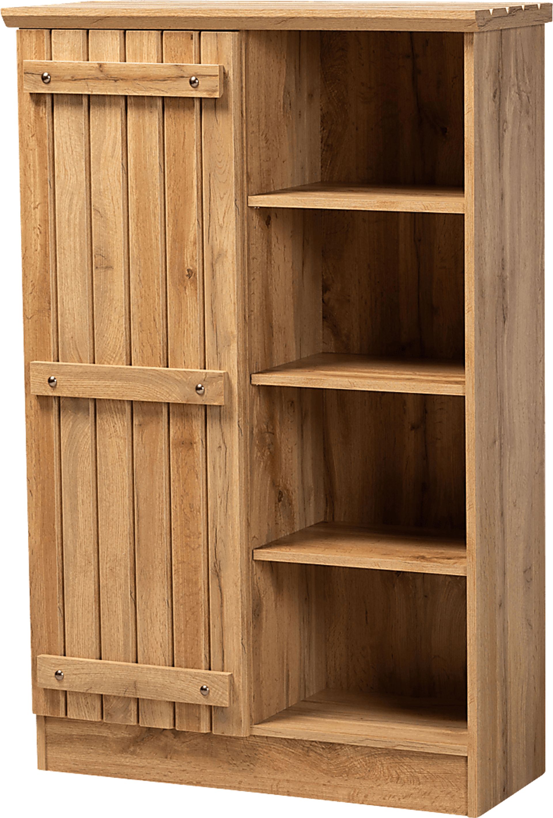 Parfore Brown Accent Cabinet - Image 1